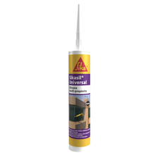 Cargar imagen en el visor de la galería, Sikasil Universal Negro, Cartucho (280 ml)