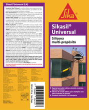 Cargar imagen en el visor de la galería, Sikasil Universal Negro, Cartucho (280 ml)