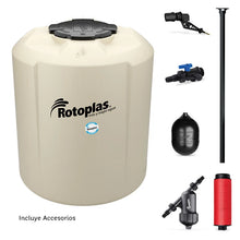 Cargar imagen en el visor de la galería, Tinaco Plus Eq 2000L Bomba FV 1/2 HP Rotoplas — componente del paquete